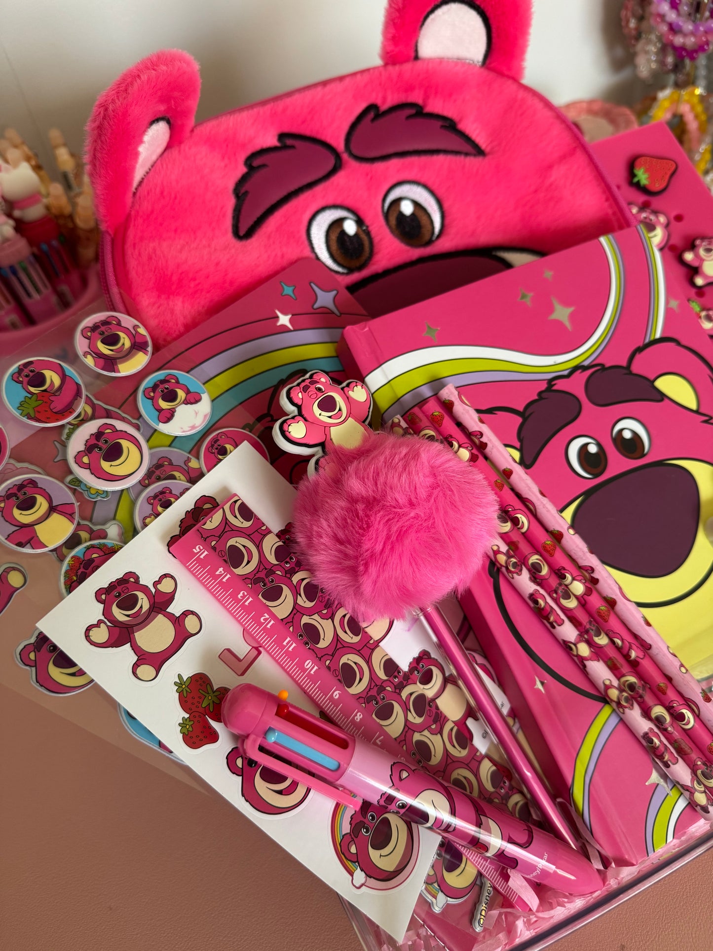 Lotso Bear Stationery Gift Box | Disney Toy story Birthday Gift