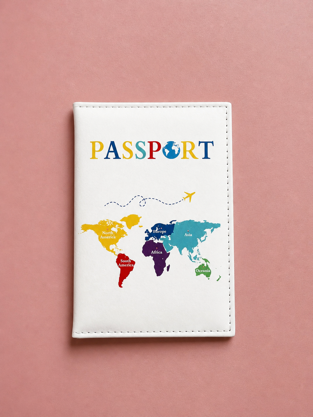 Cute Passport Wallet & Travel Organizer