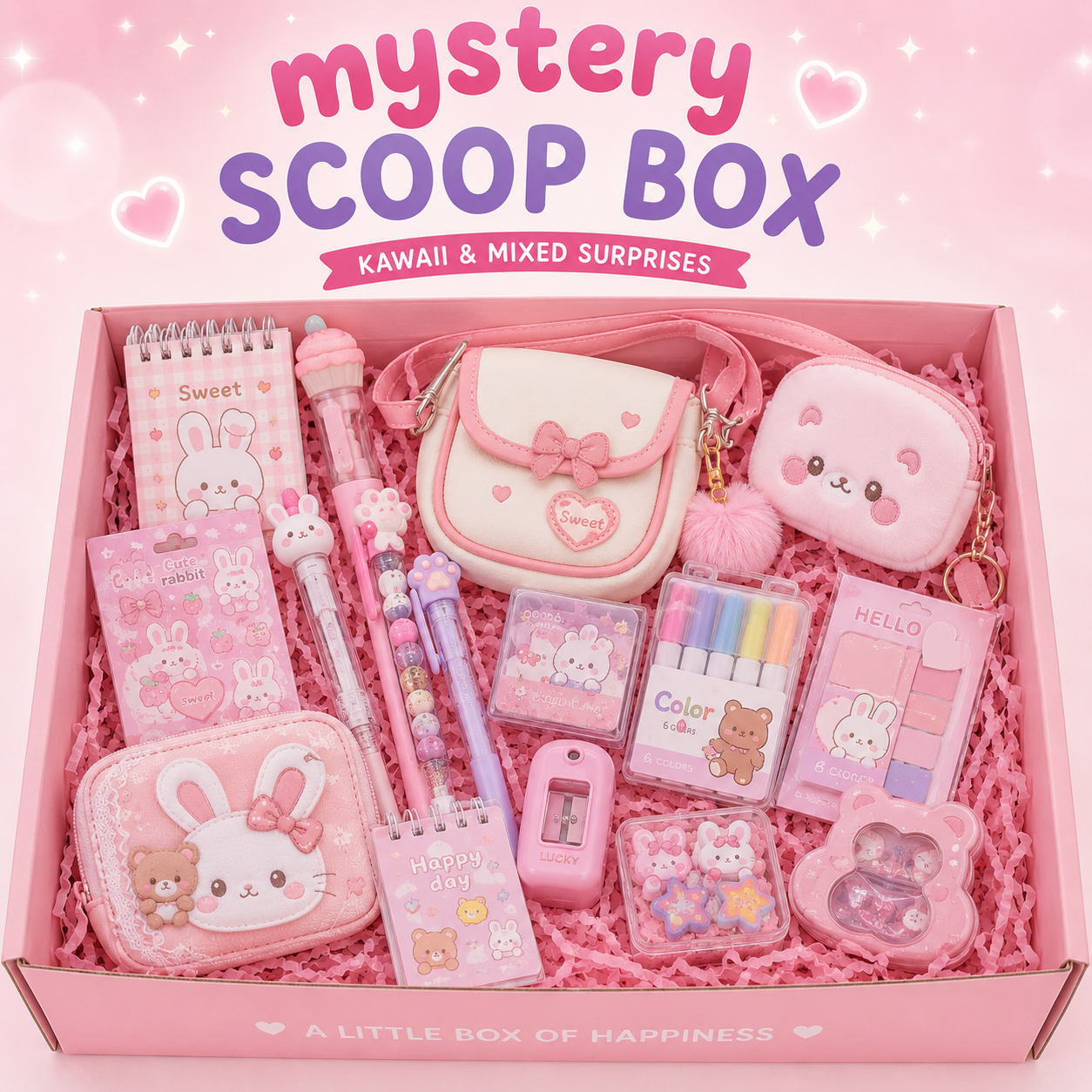 Mystery Scoop Box | Cute Stationery, Accessories & Surprise Gifts Australia
