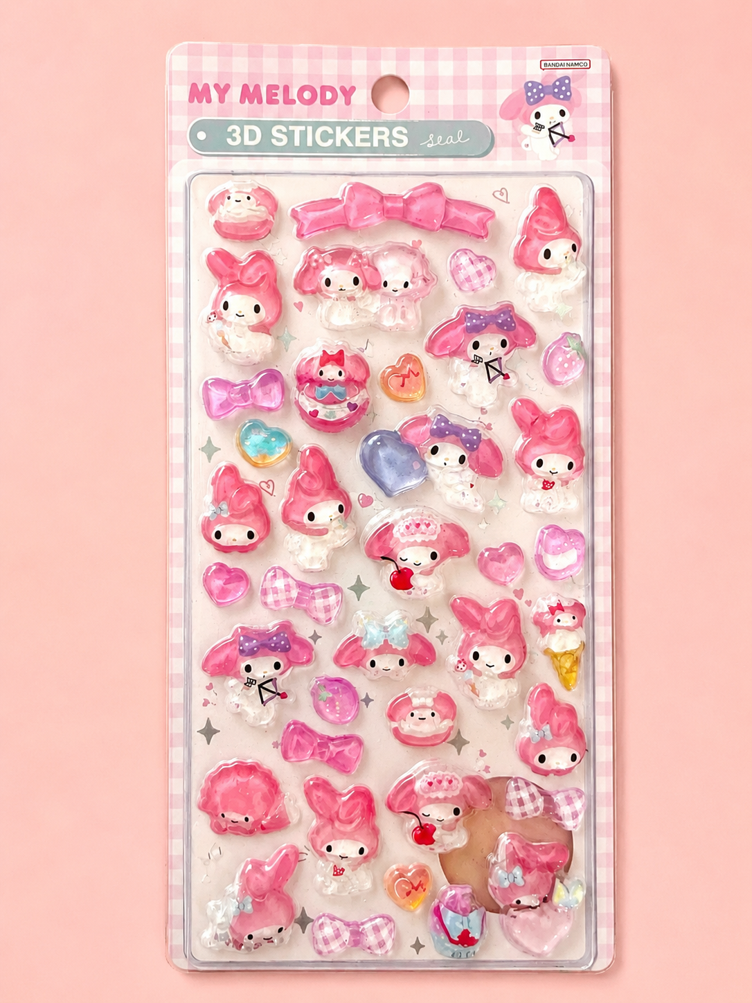Sanrio 3D Puffy Sticker Sheets | Hello Kitty, My Melody, Cinnamoroll & Pompompurin
