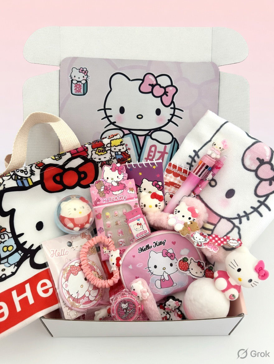 Hello Kitty & Sanrio Mystery Box Australia – Kawaii Sanrio Surprise Scoop Gift Box