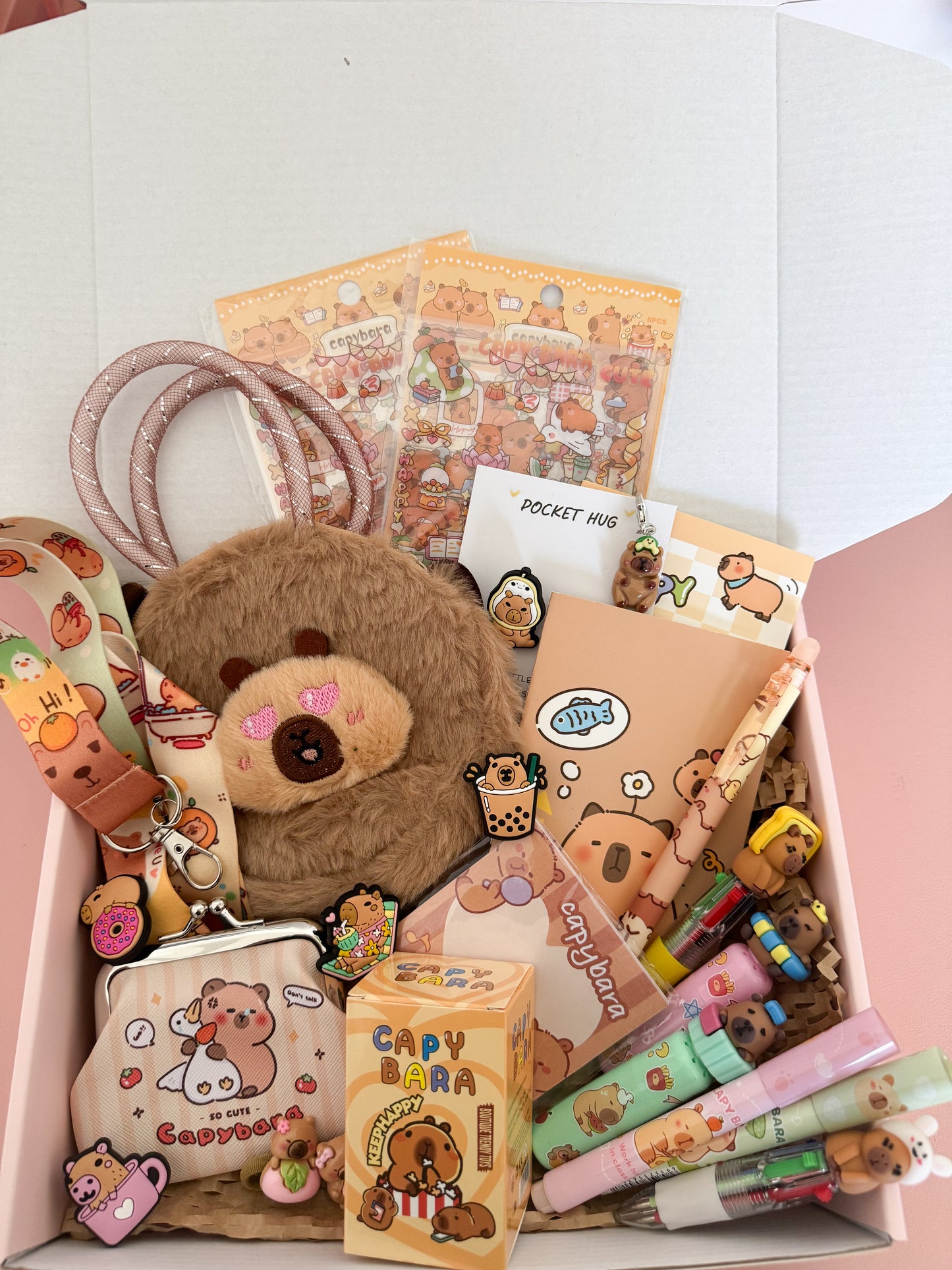Capybara Mystery Scoop | Kawaii Blind Box Surprise | Stationery, Toys & Accessories