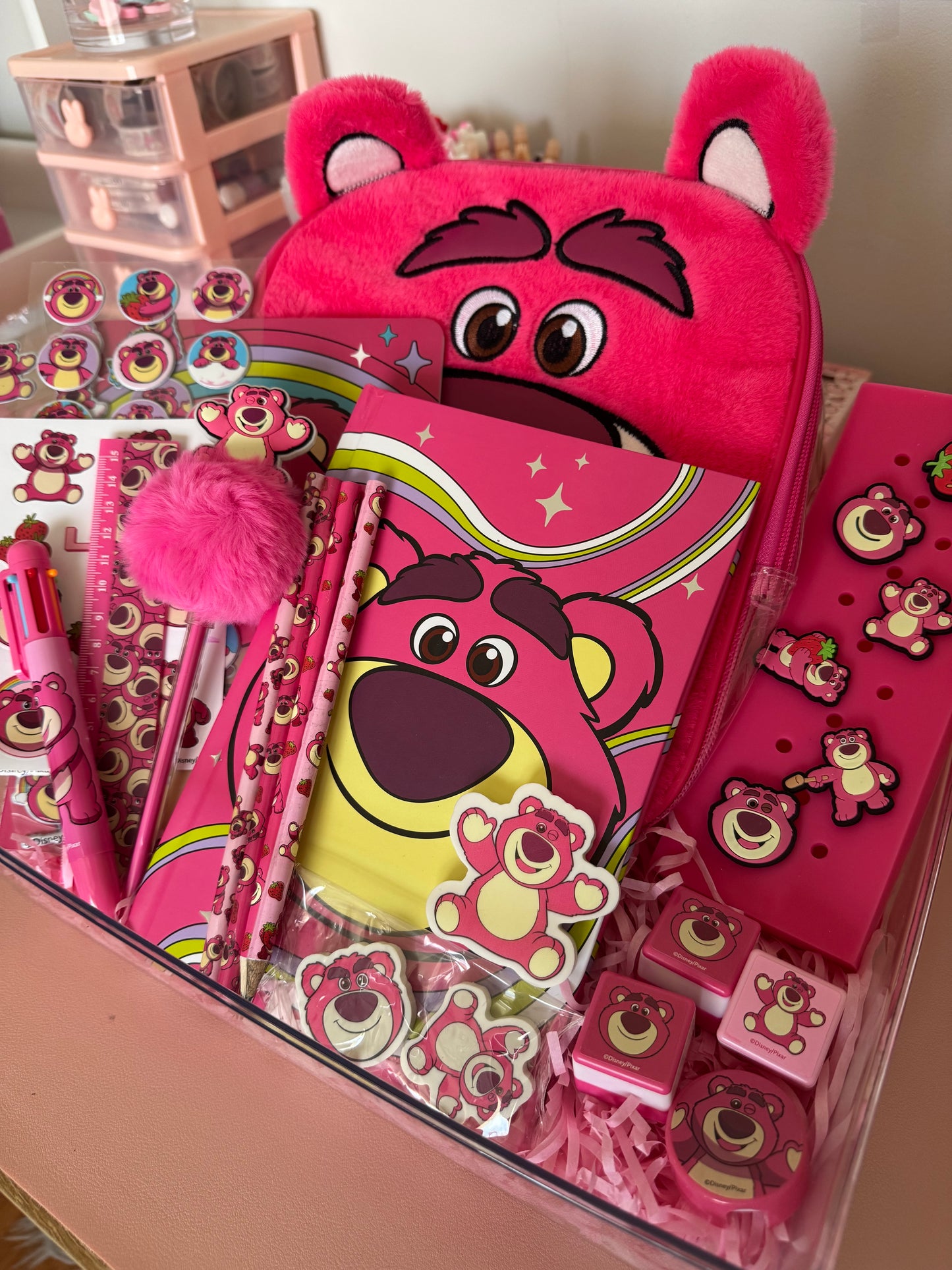 Lotso Bear Stationery Gift Box | Disney Toy story Birthday Gift