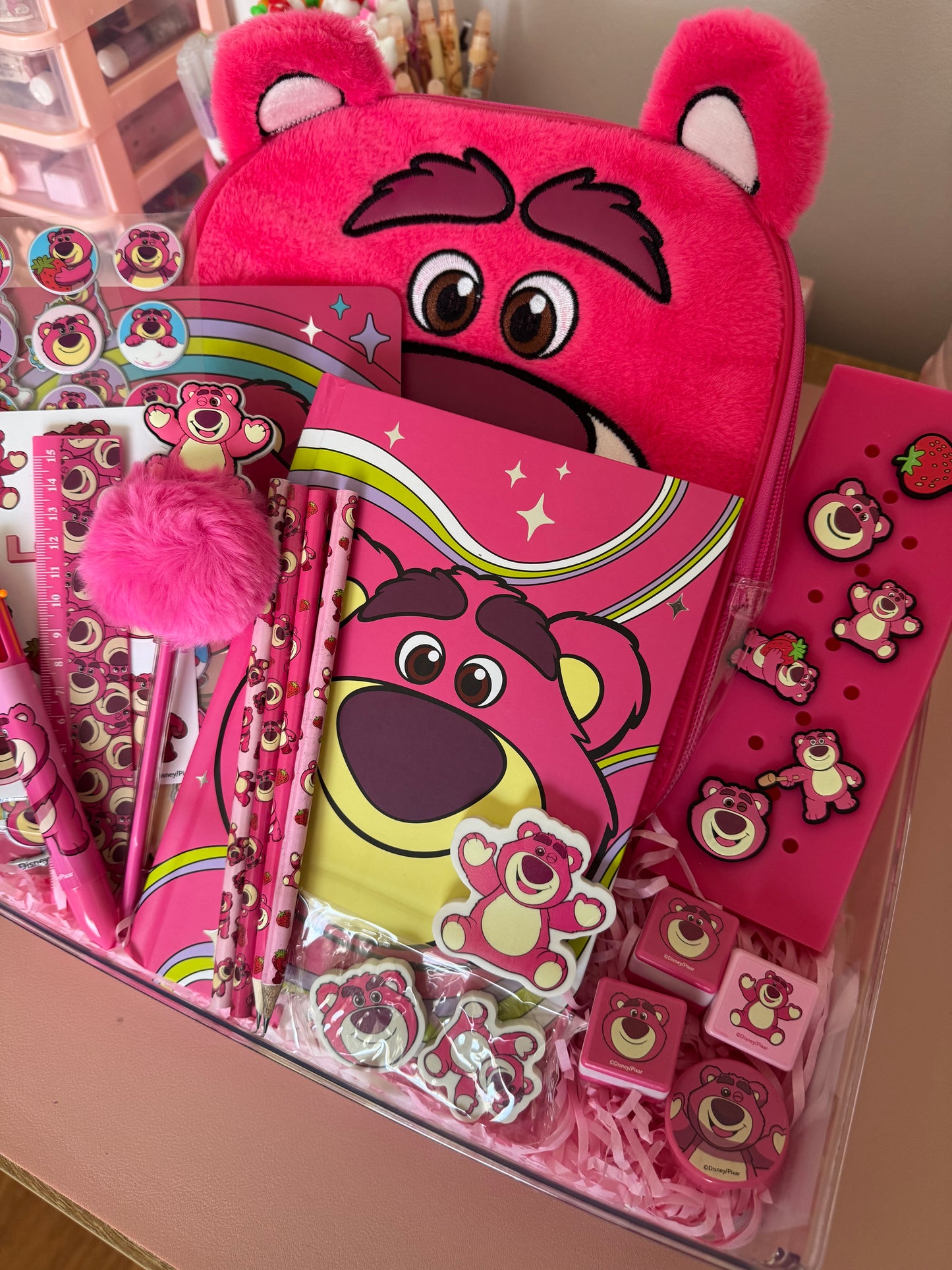 Lotso Bear Stationery Gift Box | Disney Toy story Birthday Gift