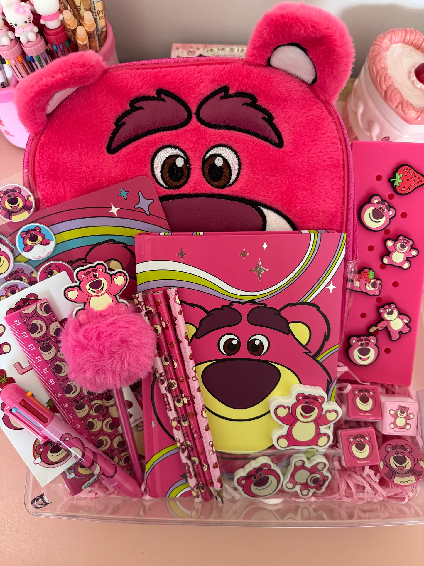 Lotso Bear Stationery Gift Box | Disney Toy story Birthday Gift