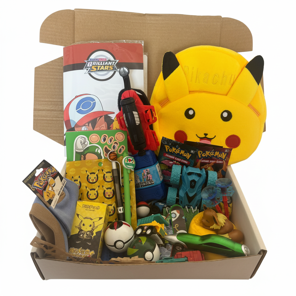 Ultimate Boys Mystery Scoop Box – Pokemon, Gamer & Collectible Surprises